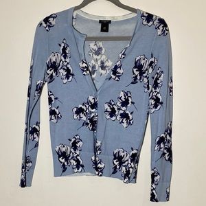 Flower cardigan from Ann Taylor